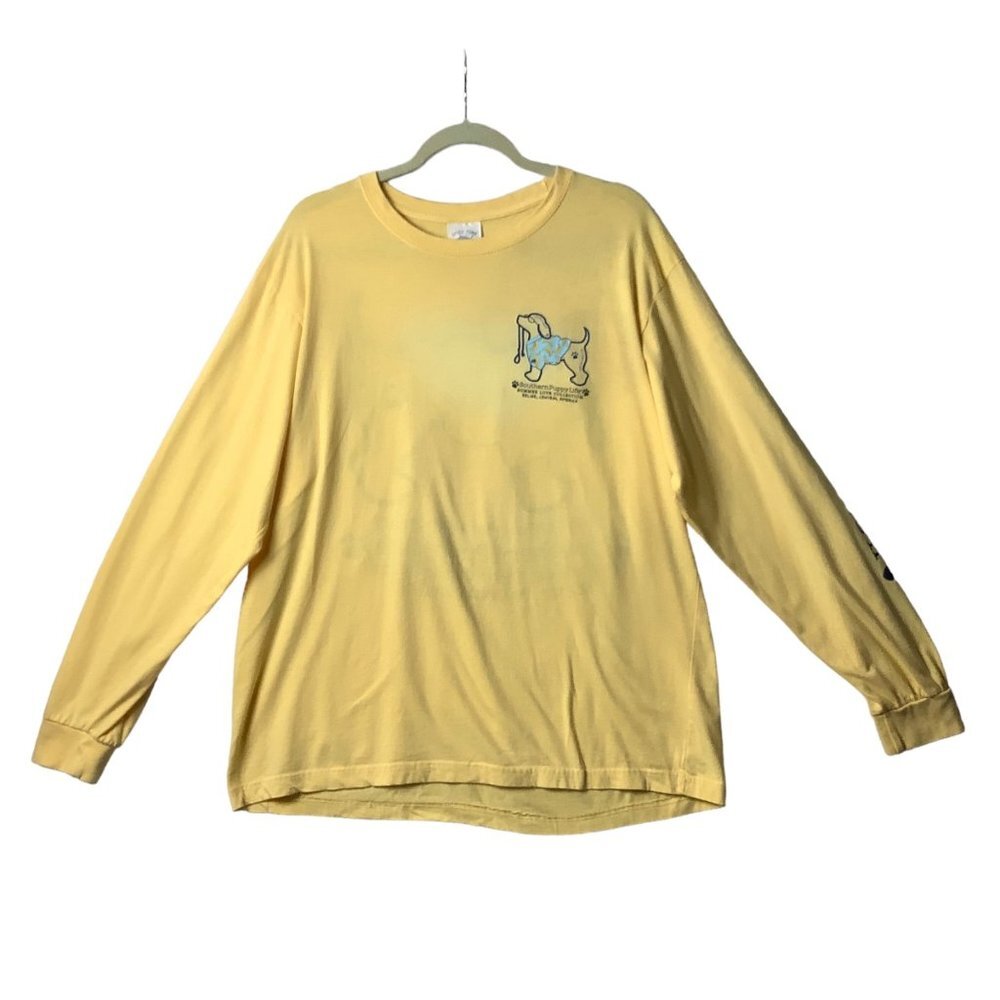 Southern Puppy Life Puppy Dog Belize‎ Beach Tee Shirt Women Size XL Spicy Tuna - Picture 2 of 11